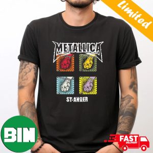 Metallica St-Anger Album Cover 4 Color T-Shirt