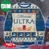 Michelob Ultra Beer Merry Xmas Ugly Christmas Sweater