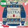 Michelob Ultra Ver 3 Ugly Christmas Sweater For Drink Lovers