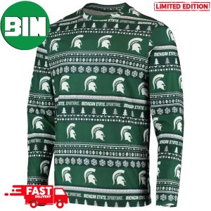 Michigan State Spartans Concepts Sport Ugly Sweater For Holiday 2023 Best Gift