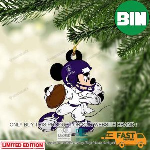 Mickey Mouse AFL Fremantle Football Club Christmas Tree Decorations Ornament