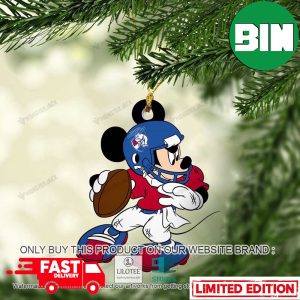 Mickey Mouse AFL Western Bulldogs Christmas Tree Decorations Xmas Gift Ornament