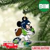 Mickey Mouse NFL Seattle Seahawks Christmas Tree Decorations For Fans Ornament