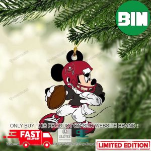 Mickey Mouse NFL Tampa Bay Buccaneers Christmas Best Gift For Fans Ornament
