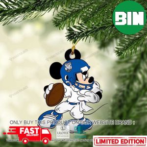 Mickey Mouse NRL Canterbury-Bankstown Bulldogs Christmas Gift For Fans Ornament
