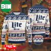 Miller Lite Drink Lover Xmas Gift 2023 Christmas Ugly Sweater