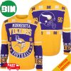 Minnesota Vikings Patches NFL Ugly Christmas Sweater For Men And Women