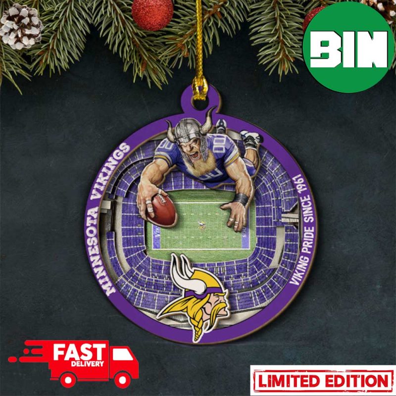 Minnesota Vikings NFL FOOTBALL Topperscot Holiday Xmas Christmas Ornament!