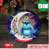 Monster Inc Sully And Mike Love You To The Moon Galaxy Perfect Gift For Holiday Ornament