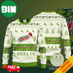 Mountain Dew Santa Hat Ugly Christmas Sweater For Men And Women