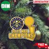 Denver Nuggets NBA Finals Champions 2023 Christmas Tree Decorations Ornament