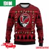 NFL Baltimore Ravens Grateful Dead For Holiday 2023 Xmas Gift For Men And Women Funny Ugly Sweater