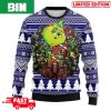 NFL Atlanta Falcons Grinch Hug 3D Christmas 2023 Xmas Ugly Sweater
