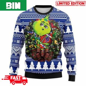 NFL Buffalo Bills Grinch 3D Hug Christmas Gift 2023 For Fans Ugly Sweater