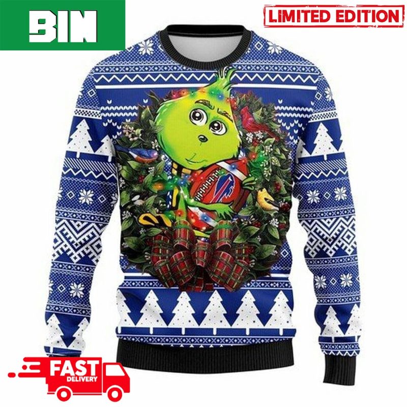 Buffalo Bills Grinch Ugly Sweater Christmas Gift Idea For Fan -  Reallgraphics