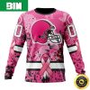 NFL Chicago Bears Can In October We Wear Pink Breast Cancer Gift For Football Fans Ugly Sweater