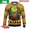 NFL Detroit Lions Grinch Hug 3D Christmas 2023 Xmas Gift Ugly Sweater