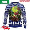 NFL New York Jets Grinch Hug 3D Christmas 2023 Xmas Gift Ugly Sweater For Holiday