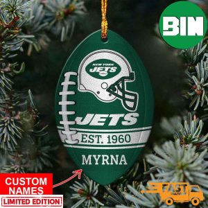 NFL Philadelphia Eagles Xmas Custom Name Tree Decorations For Fans Ornament