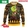 NFL New York Jets Grinch Hug 3D Christmas 2023 Xmas Gift Ugly Sweater For Holiday