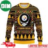 Personalized Pittsburgh Steelers Ugly Christmas Sweater
