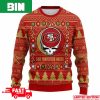 NFL Seattle Seahawks Grateful Dead For Holiday 2023 Xmas Gift For Men And Women Funny Ugly Sweater