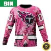 NFL San Francisco 49ers Can In October We Wear Pink Breast Cancer Gift For Football Fans Ugly Sweater