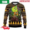 NHL Anaheim Ducks Grinch Hug 3D Christmas Gift 2023 Xmas Ugly Sweater