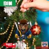 NHL Calgary Flames Mascot Christmas Tree Decorations 2023 Holiday Ornament