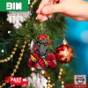 NHL Calgary Flames Mascot Christmas Tree Decorations 2023 Holiday Ornament