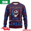 NHL Chicago Blackhawks Grateful Dead For Holiday 2023 Xmas Gift For Men And Women Funny Ugly Sweater