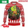 NHL Colorado Avalanche Grinch Hug 3D Christmas 2023 Xmas Ugly Sweater For Men And Women