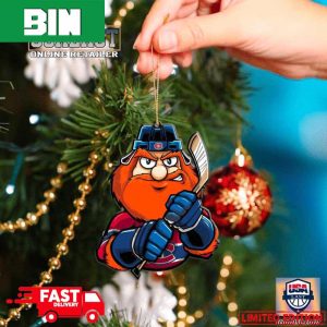 NHL Montreal Canadiens Mascot Christmas Tree Decorations 2023 Xmas Gift Ornament