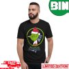 New Orleans Saints NFL Christmas Grinch I Hate People But I Love My Favorite Football Team T-Shirt