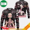 Nezuko Kamado Kimetsu Anime Clothes Funny Ugly Christmas Sweater