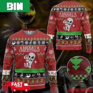 Nightmare Before Christmas Jack Skellington Ugly Sweater For Men And Women