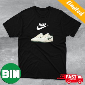Nike Dunk Low Athletic Department White Green Sneaker T-Shirt