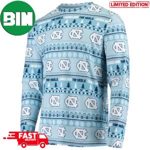 North Carolina Tar Heels Concepts Sport For Men And Women Christmas 2023 Ugly Sweater