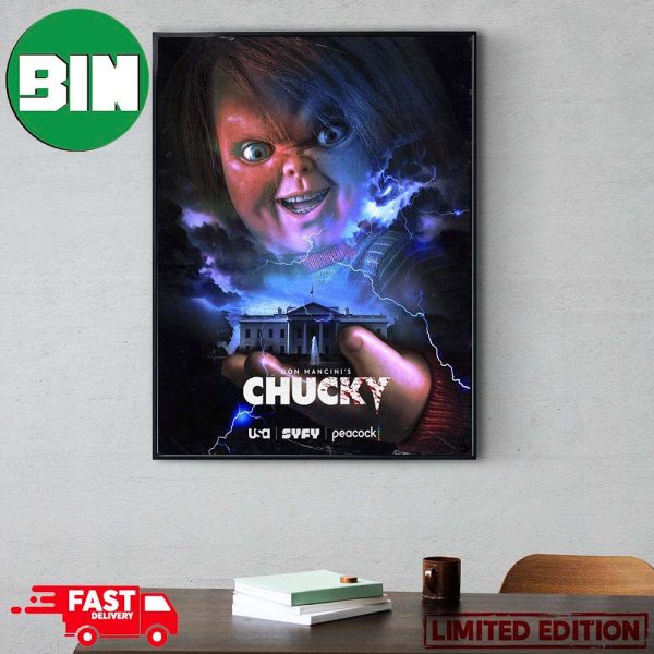 Official Poster For Chucky Season 3 Episode 1 Don Mancini’s Home Decor Poster Canvas