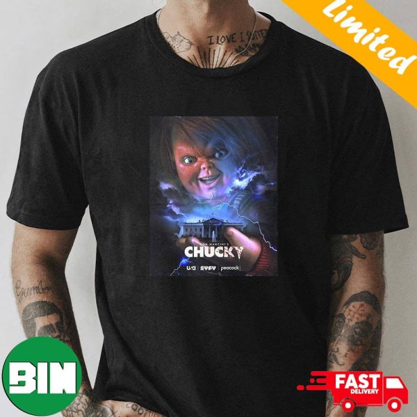 Official Poster For Chucky Season 3 Episode 1 Don Mancini’s T-Shirt