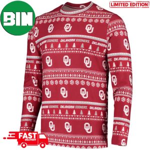 Oklahoma Sooners Concepts Sport Christmas 2023 Gift Xmas Ugly Sweater