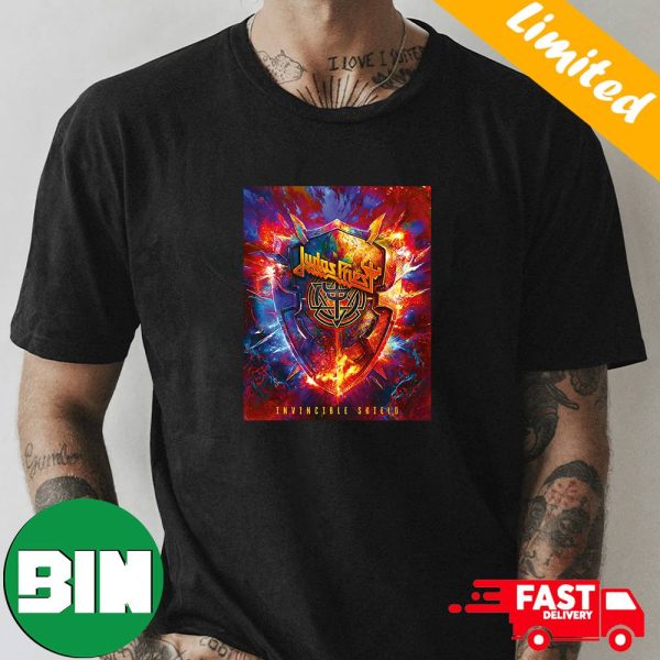 Panic Attack The New Single Judas Priest Invincible Shield T-Shirt