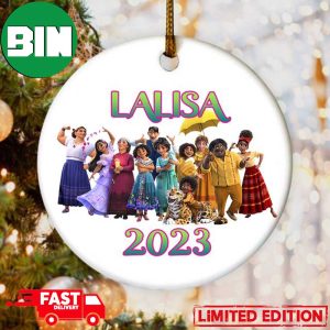Personalized 2023 Encanto Family Christmas Gift Tree Decorations Ornament