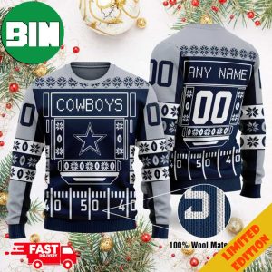 Personalized Dallas Cowboys 2023 Christmas Ugly Sweater