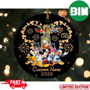 Personalized Disney Mickey Mouse 2023 For Kids Magic Kingdom Ornament