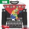 Personalized Grinch Los Angeles Rams Sitting On Buffalo Bills Toilet Christmas 2023 3D Ugly Sweater