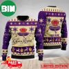 Personalized Name Crown Royal Ugly Christmas Sweater For Men And Women