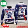 Personalized Pabst Blue Ribbon US Flag Christmas Ugly Sweater