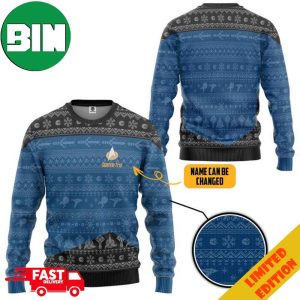 Personalized Star Trek The Next Generation 1987 Blue Ugly Sweater For Men And Women