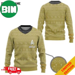 Personalized Star Trek The Original Series Yellow Ugly Sweater For Men And Women